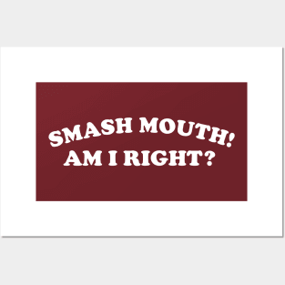 Smash Mouth 90s Humorous Design Posters and Art